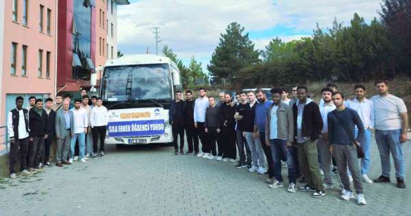 Üniversite öğrencileri Kastamonu'yu gezdi