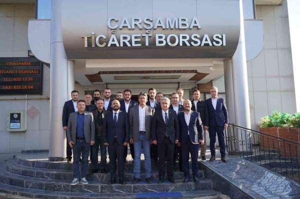 Çarşamba Ticaret Borsası'nda tarım ve bölge ekonomisi görüşüldü