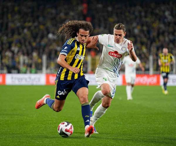Fenerbahçe, Çaykur Rizespor'a konuk olacak
