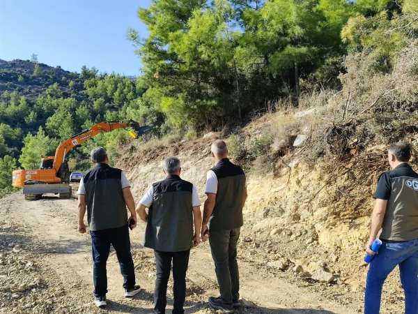 Mersin'de orman yangınlarına karşı yeni aparat test edildi