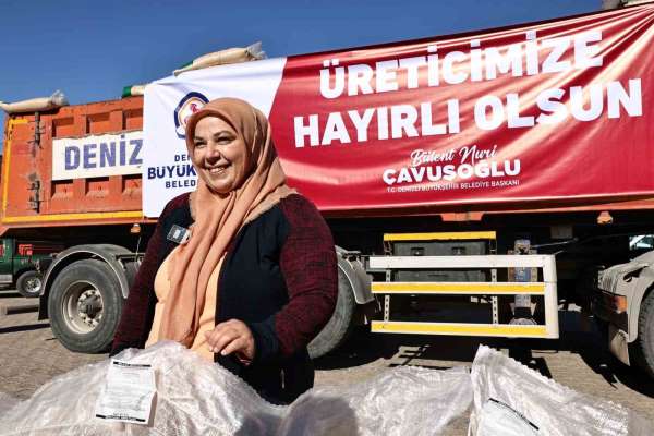 Denizli Büyükşehirden çiftçi ve üreticiye 10 milyon liralık destek