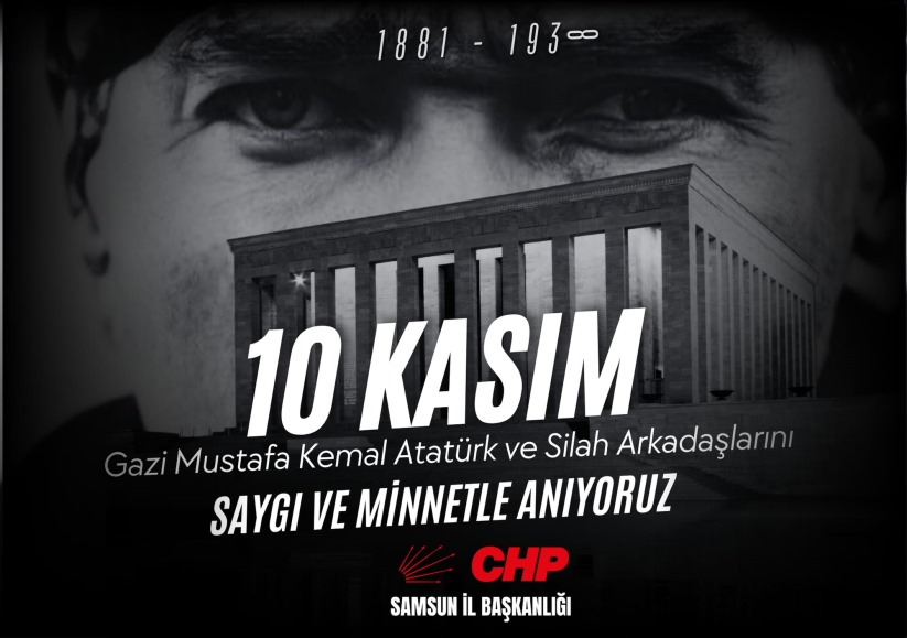 10 Kasım Atatürk'ü Anma Günü 