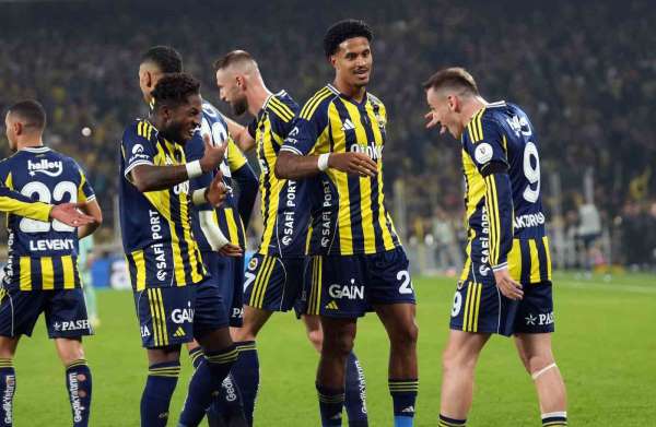 Fenerbahçe'den ligde 4 maçlık galibiyet serisi