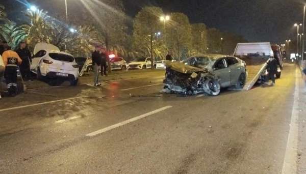 Kartal'da trafik kazası : 5 yaralı