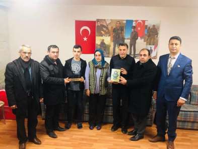 Batman'da şehit olan 8 kahraman askerin ailelerine ziyaret