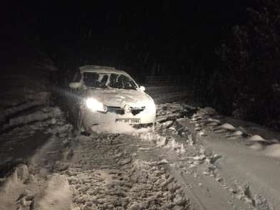 Ordu'da 604 mahalle yolu ulaşıma kapalı