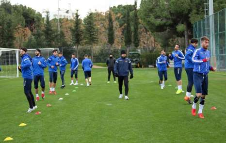 E.Yeni Malatyaspor ikinci yarı hazırlıklarını sürdürdü