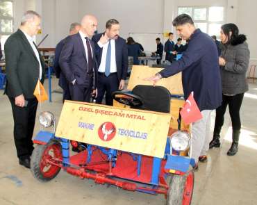 Çevre ve Şehircilik İl Müdürü Özdil, MTOSB'de incelemelerde bulundu