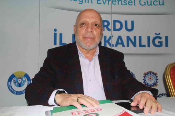 HAK-İŞ Genel Başkanı Arslan: 'Esad rejiminin yıkılması belki dünya için de bir örnektir'