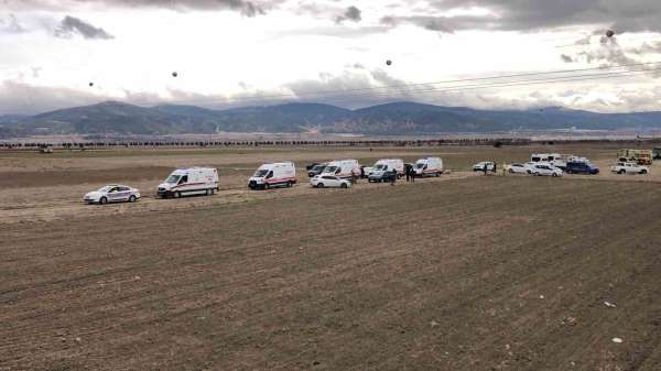 Isparta'da helikopter kazasında şehit olan 6 askerin naaşları morga kaldırıldı