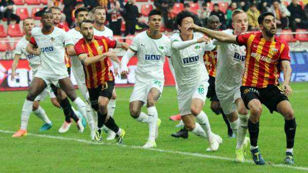 Kayserispor'un iç saha galibiyet hasreti sona erdi