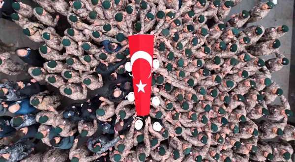 Şehit polise silah arkadaşlarından duygusal veda