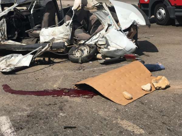 Adana'da zincirleme trafik kazası :1 ölü, 7 yaralı