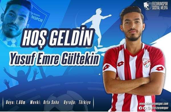 BB Erzurumspor, Yusuf Emre Gültekin'i kadrosuna kattı 