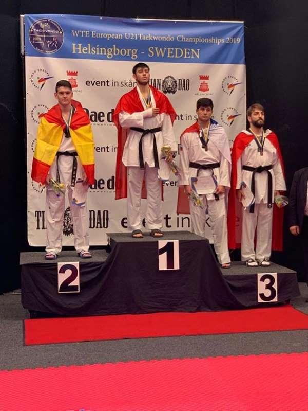 Ateşli, taekwondoda Avrupa'nın en iyisi 