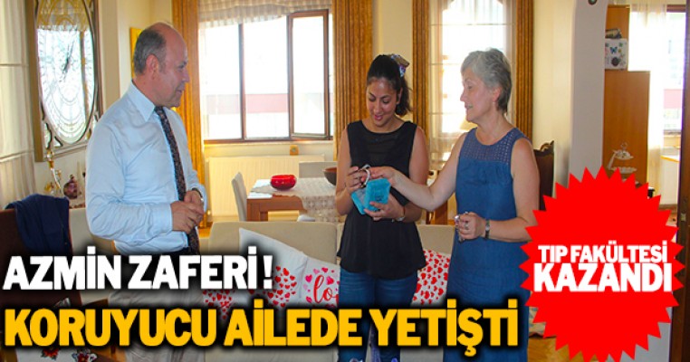 Azmin zaferi! Koruyucu ailede yetişti Tıp fakültesini kazandı