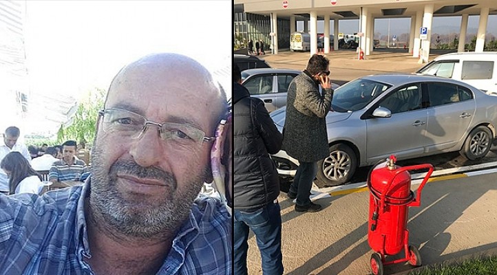 Dinlenme tesisinde korkunç olay! Arabanın içinde donarak öldü