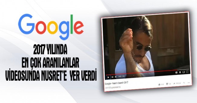 GOOGLE 2017 Arama Trendlerinde Nusret`e Yer Verdi