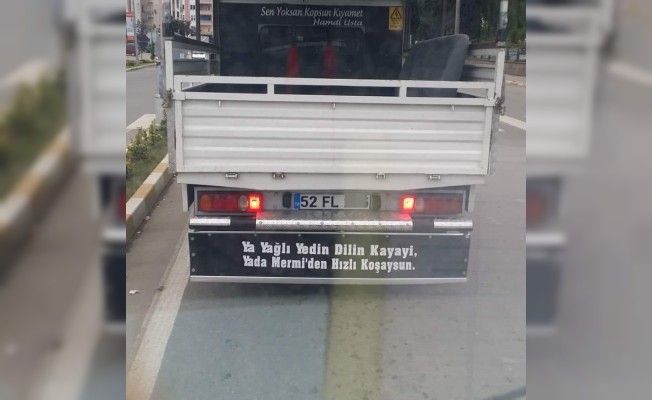 Karadenizlinin Kamyon Yazısı
