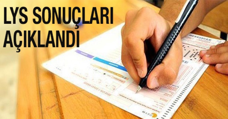 LYS sonuçları açıklandı