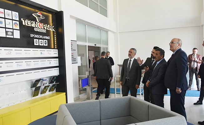 Vali Kaymak Samsun Teknopark’ta