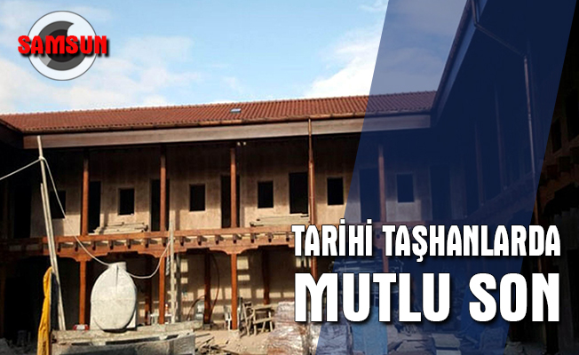 Tarihi Taşhanlar`da Mutlu Son