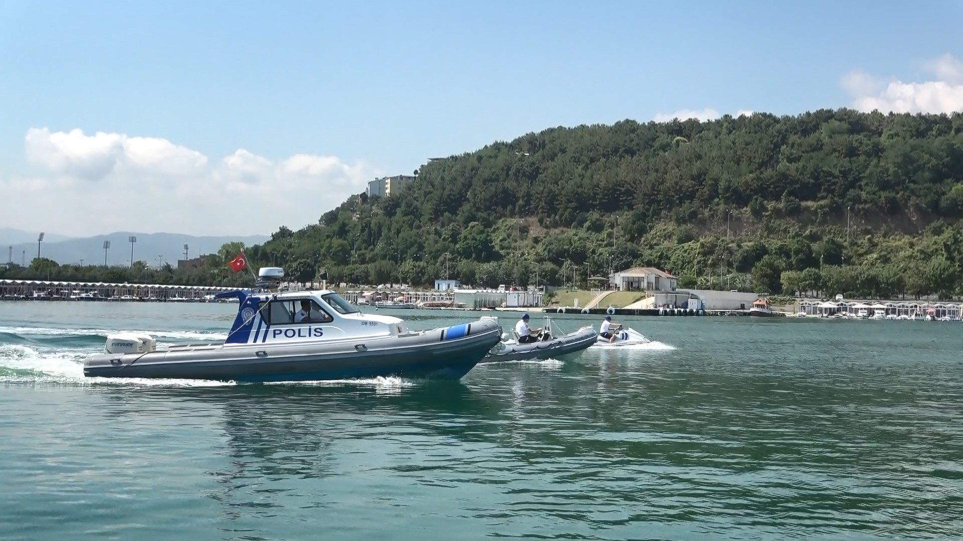 Onlar emniyetin su altı ve su üstü gözleri