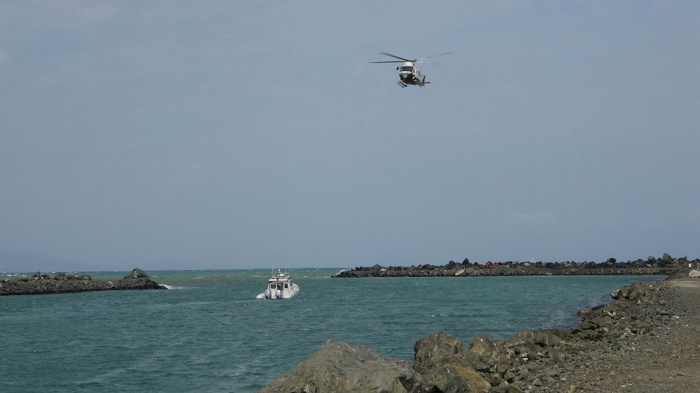 Denizde kaybolan 17 yaşındaki çocuk için helikopter destekli arama
