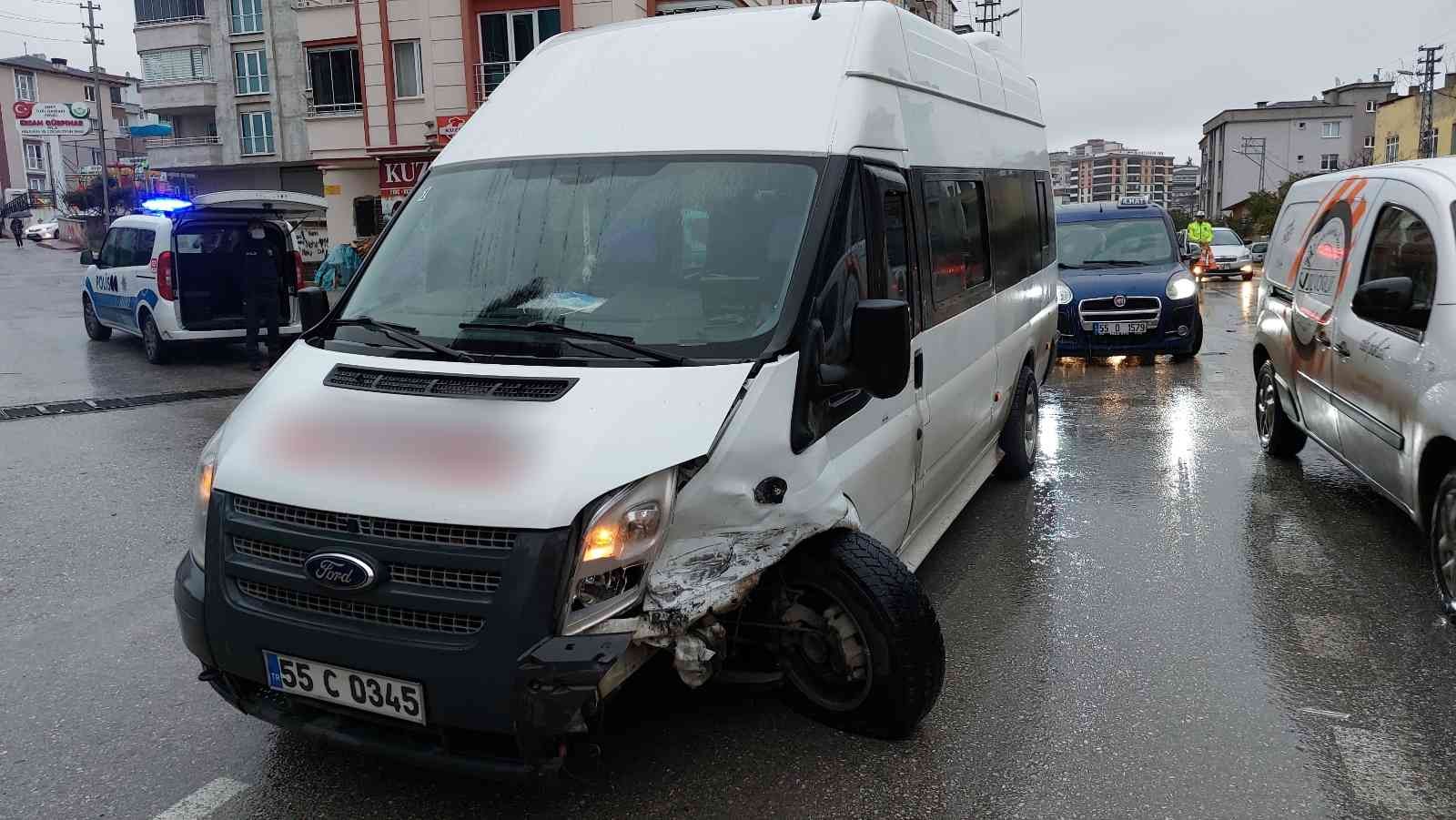 Samsun'da trafik kazası: 5 yaralı
