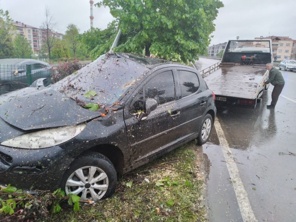 Samsun'da trafik kazası: 2 yaralı
