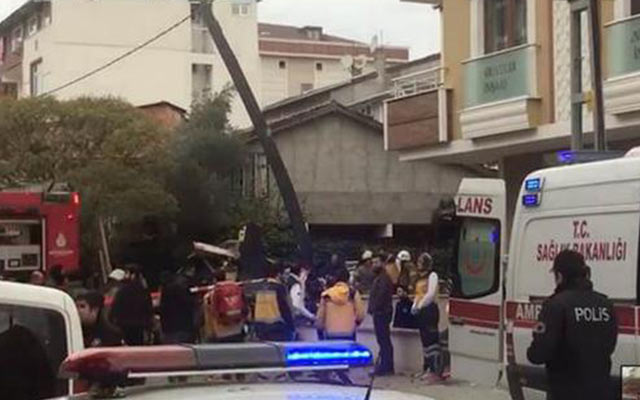İstanbul'da Askeri Helikopter Düştü: 4 Şehit