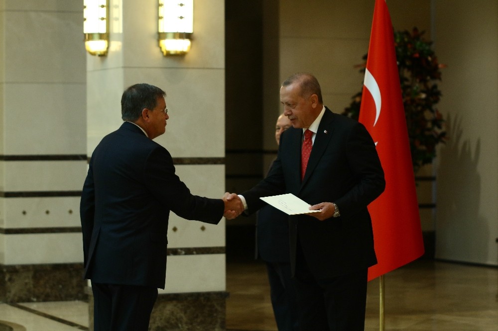 Cumhurbaşkanı Erdoğan, ABD Büyükelçisini kabul etti
