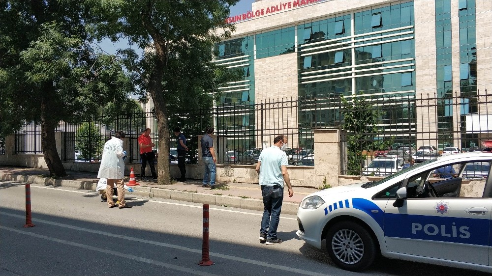 Samsun Adliyesi yanında pompalı tüfekle ateş açıldı
