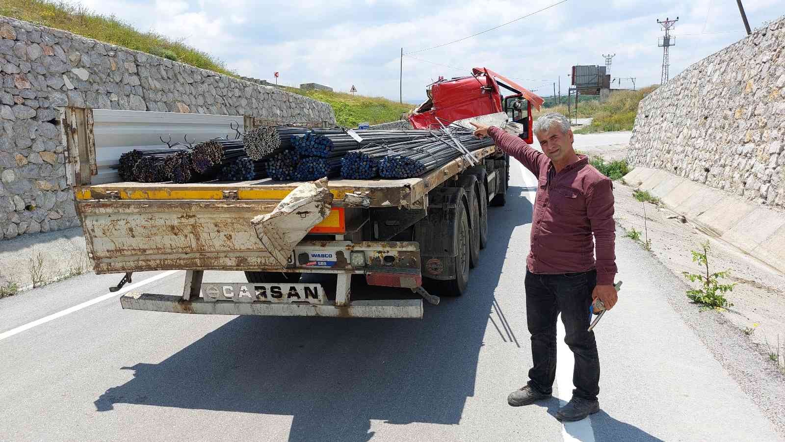 Samsun'da inanılmaz kaza: 1 yaralı
