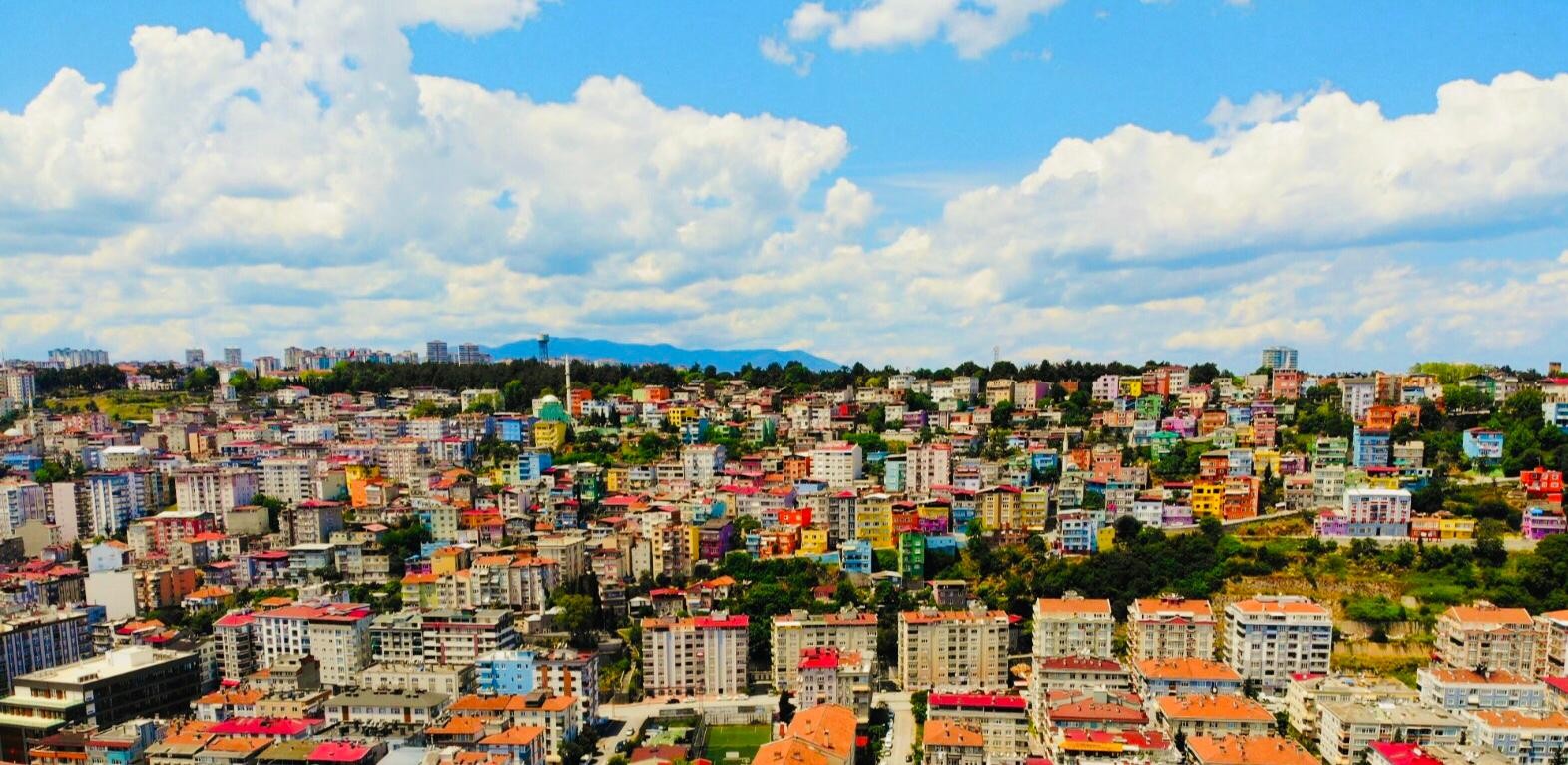 Samsun'un rengarenk evleri TEKNOFEST'e de renk katmak istiyor
