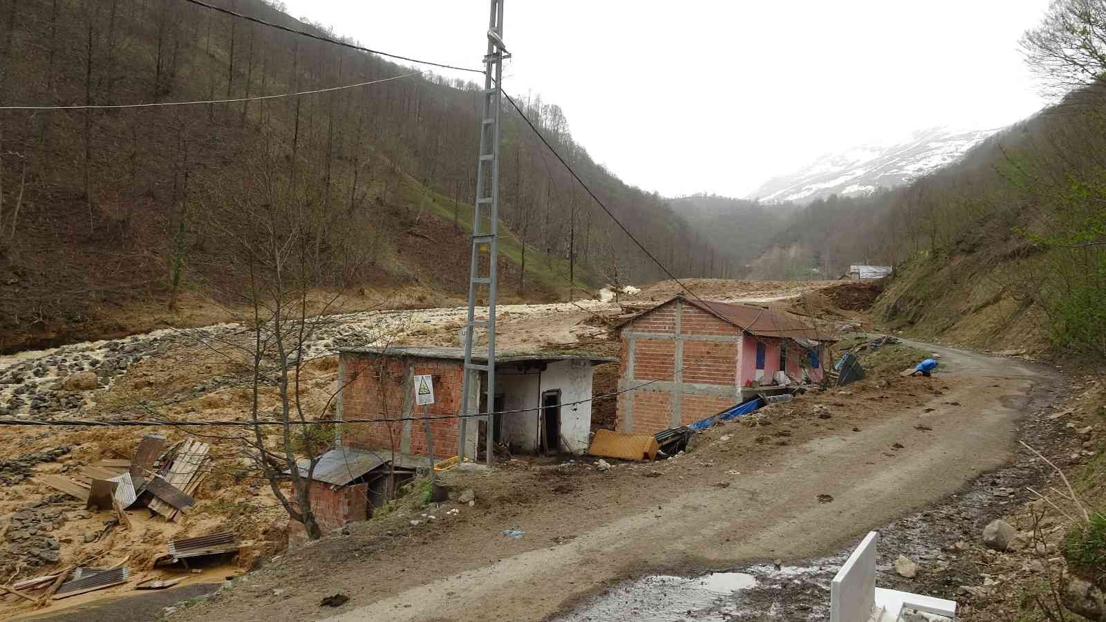 Trabzon'da çamur afeti
