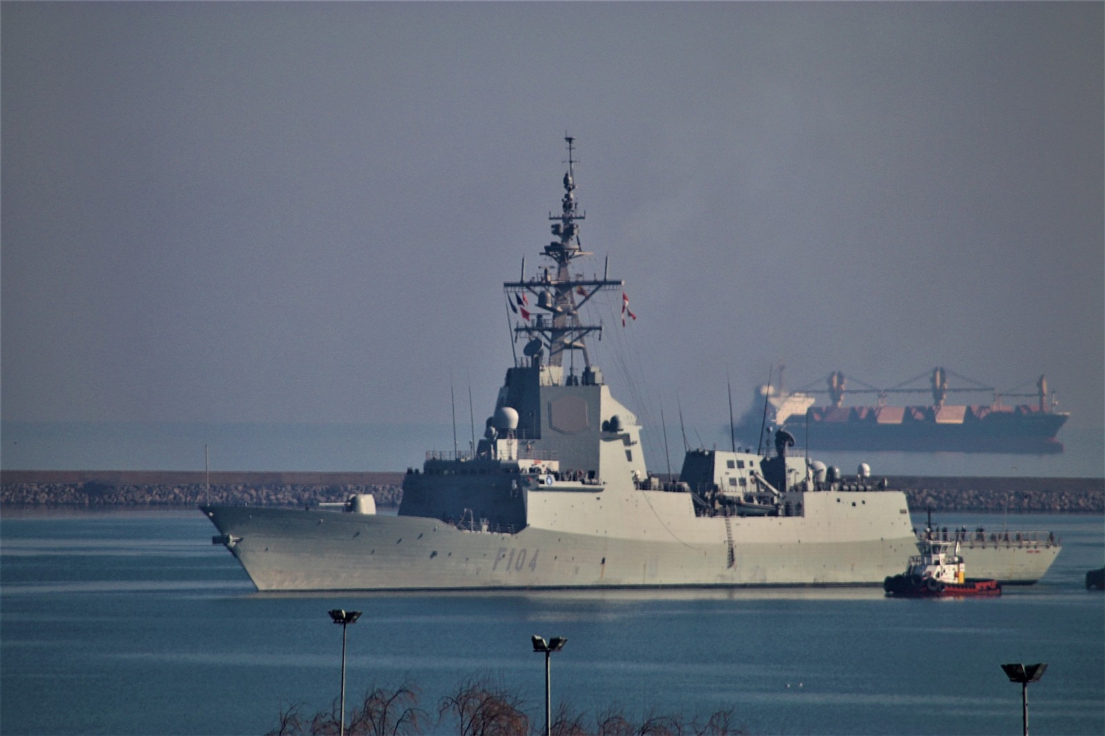 NATO'nun Samsun çıkarması: 3 savaş gemisi limana demirledi
