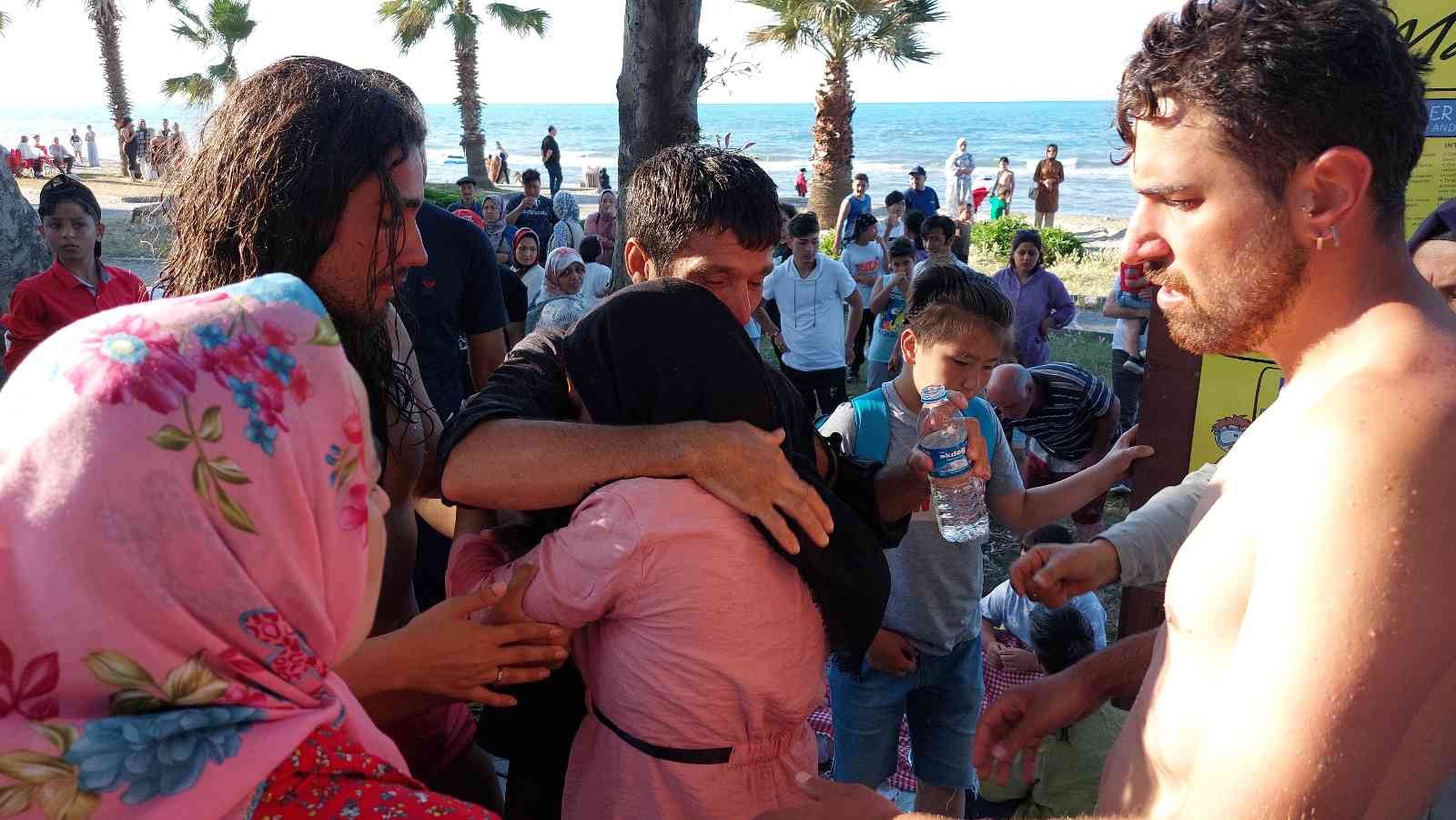 Denizde kaybolduğu sanılan çocuk karada sağ bulundu
