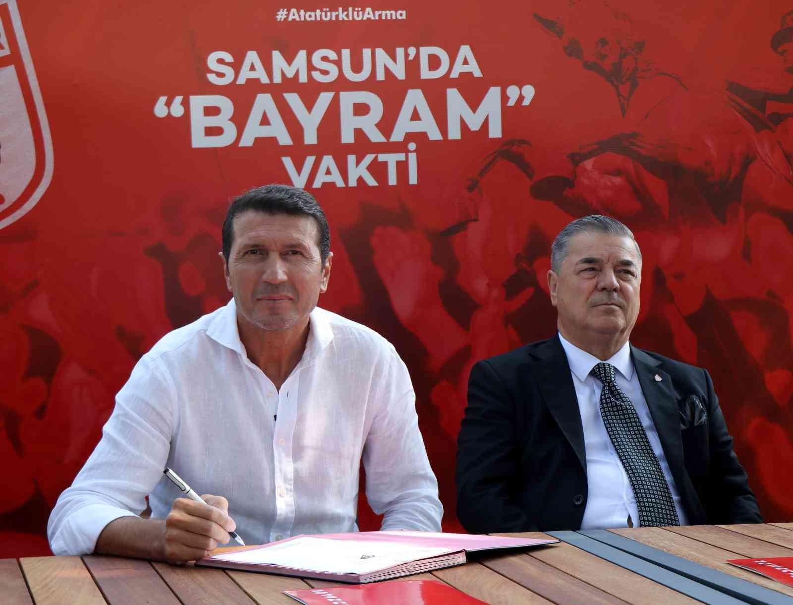 Samsunspor'da Bayram Bektaş dönemi başladı
