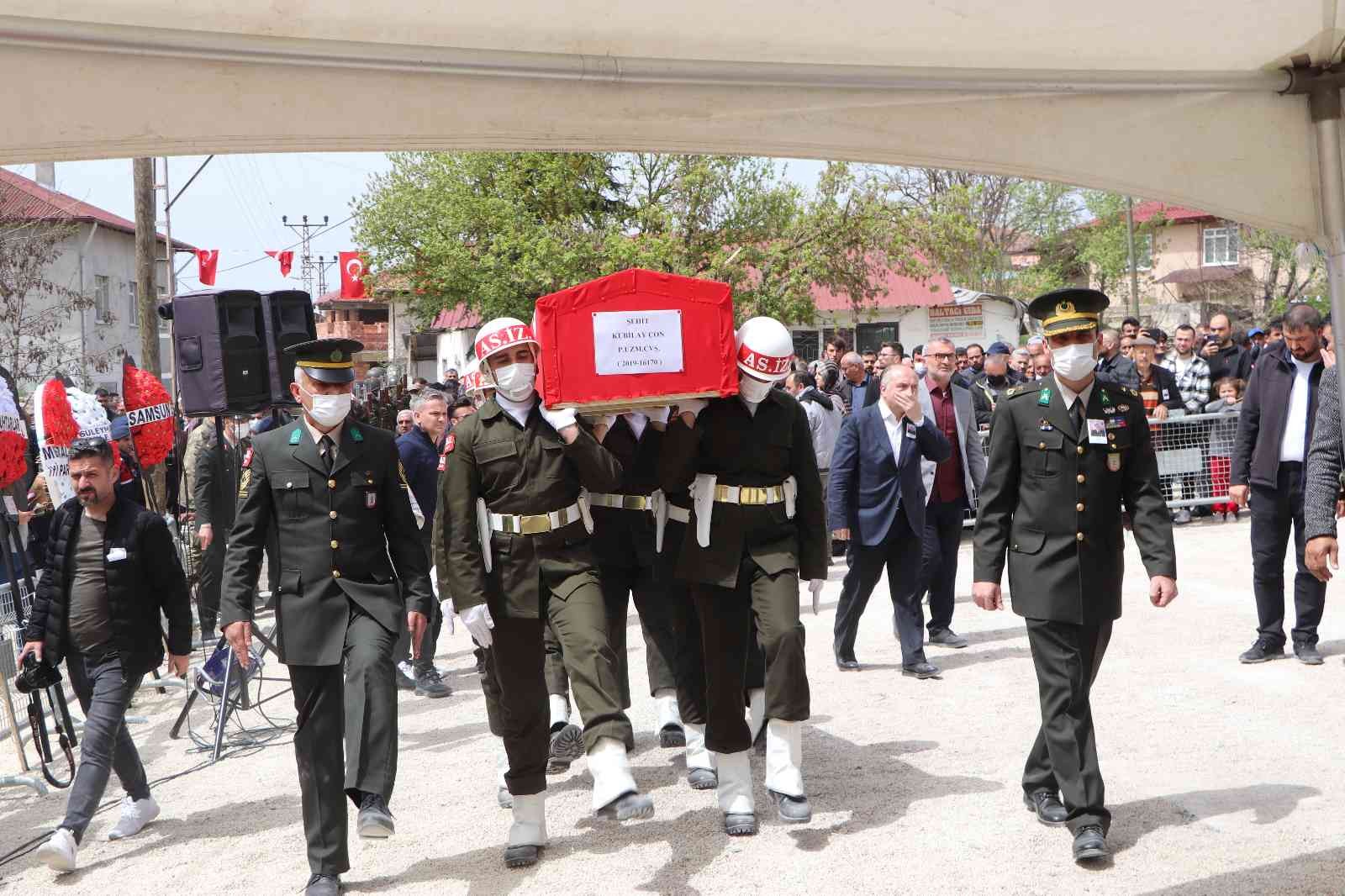 Samsunlu şehit Kubilay Çon'a veda
