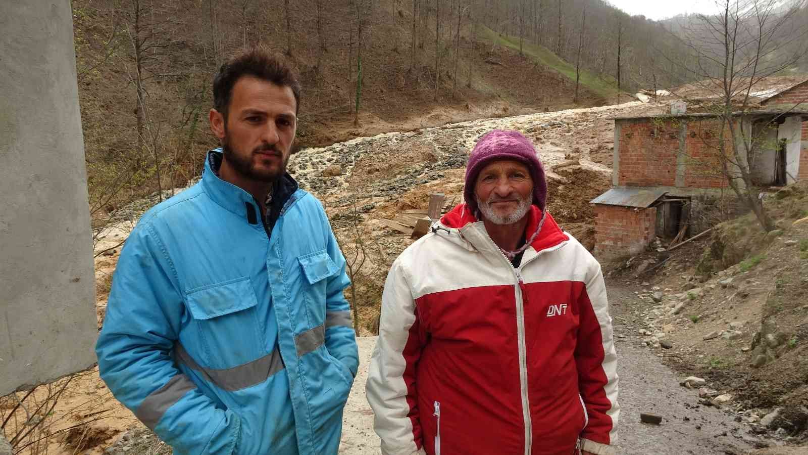 Trabzon'da çamur afeti
