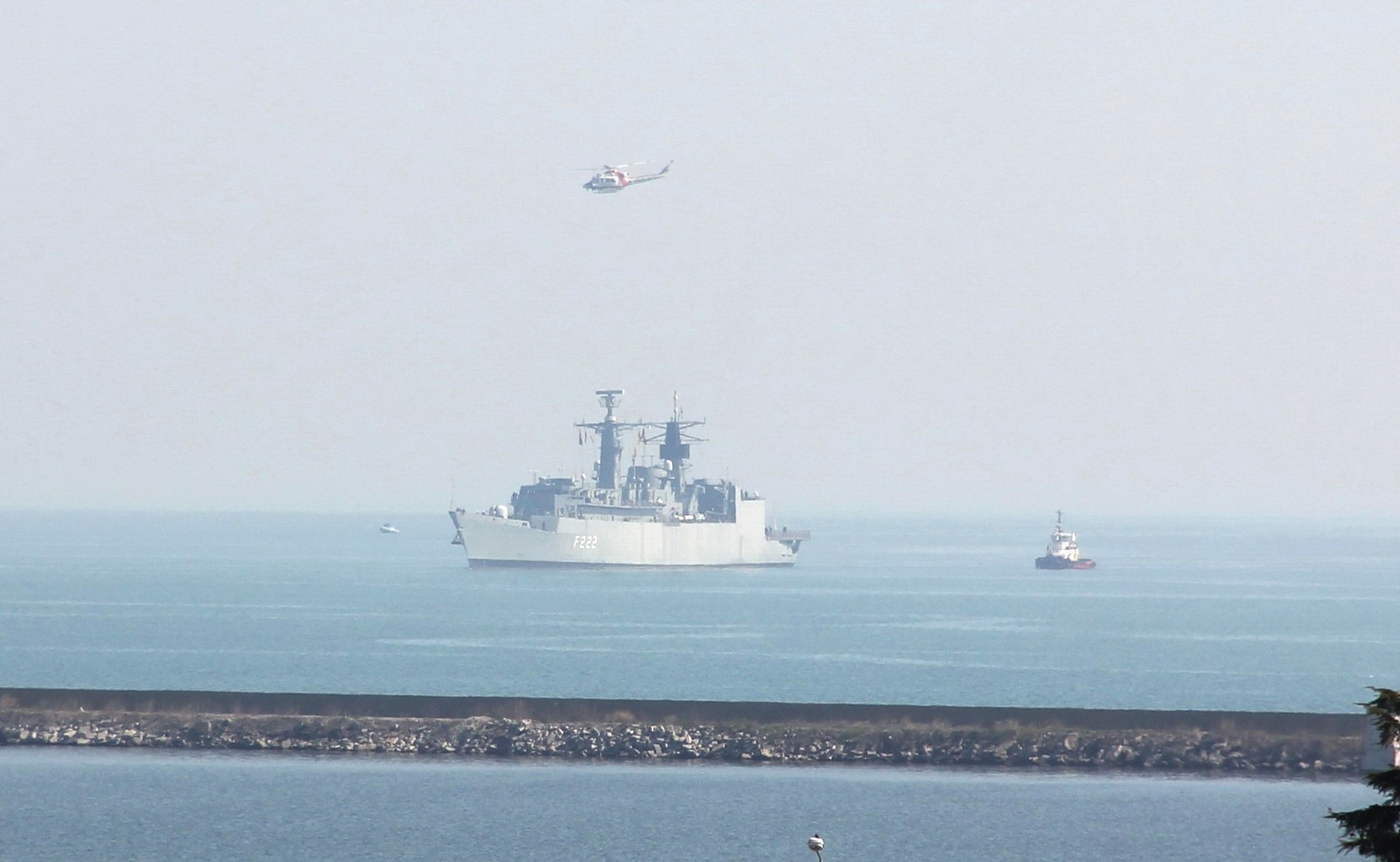 NATO'nun Samsun çıkarması: 3 savaş gemisi limana demirledi
