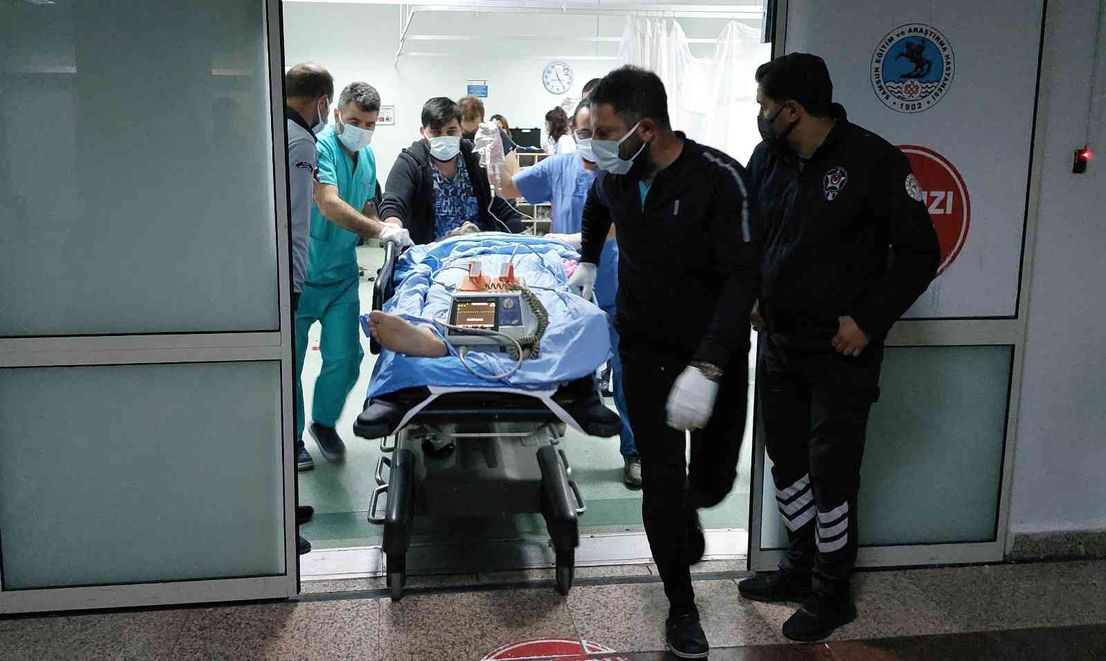 Samsun'da silahlı saldırıya uğrayan bir kişi ağır yaralandı
