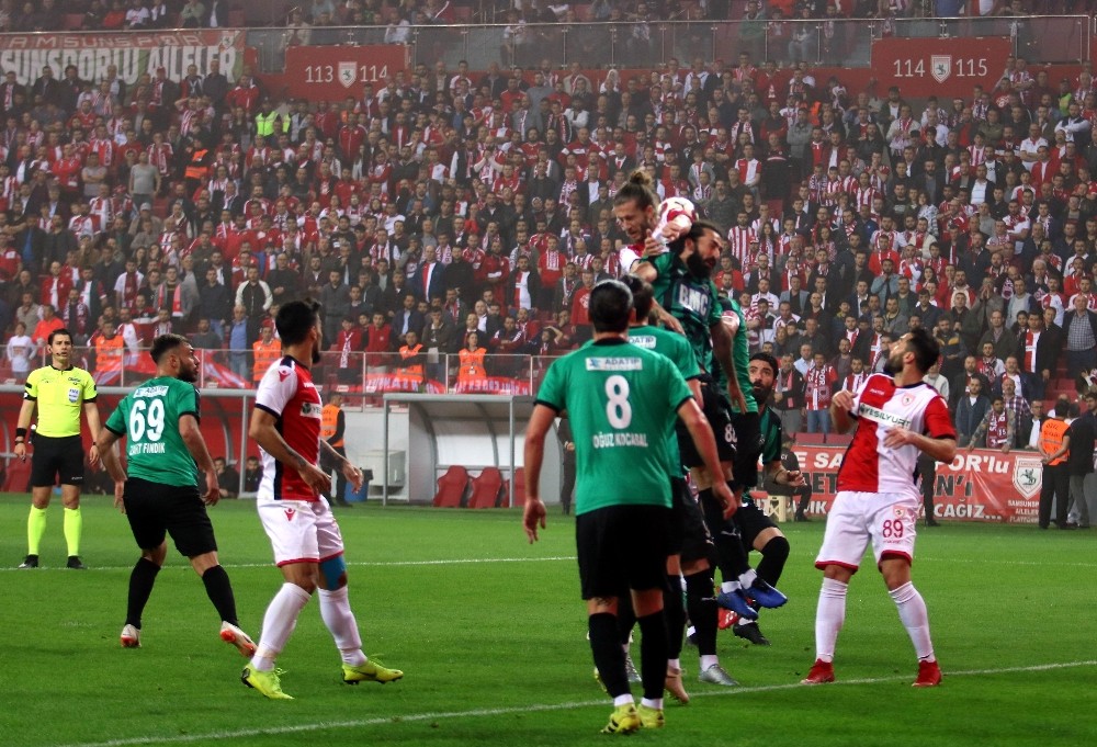 TFF 2. Lig Play-Off Çeyrek Final: Yılport Samsunspor: 0 - Sakaryaspor: 0
