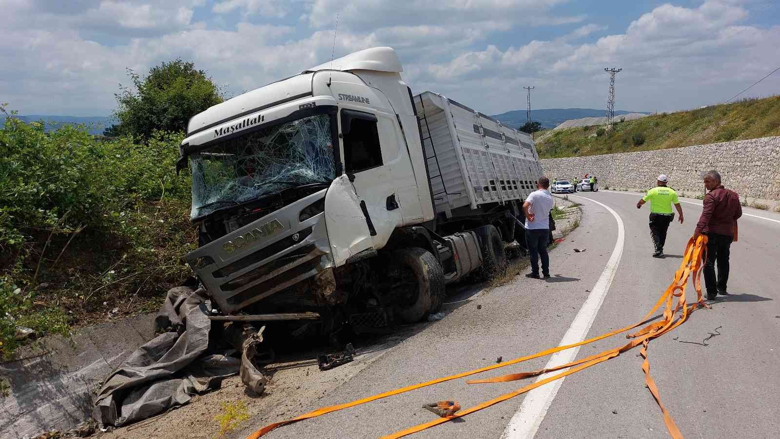 Samsun'da inanılmaz kaza: 1 yaralı
