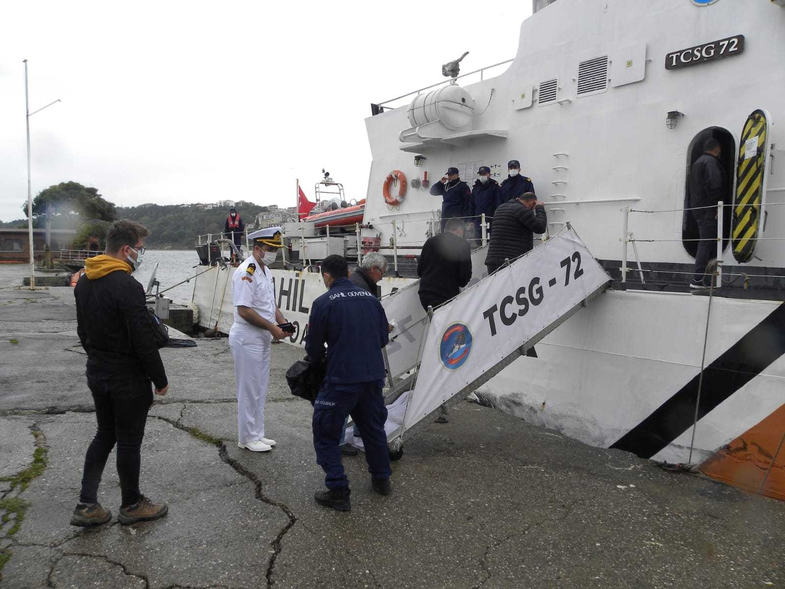Sahil Güvenlik arama çalışmalarına kayıpların yakınları da katıldı
