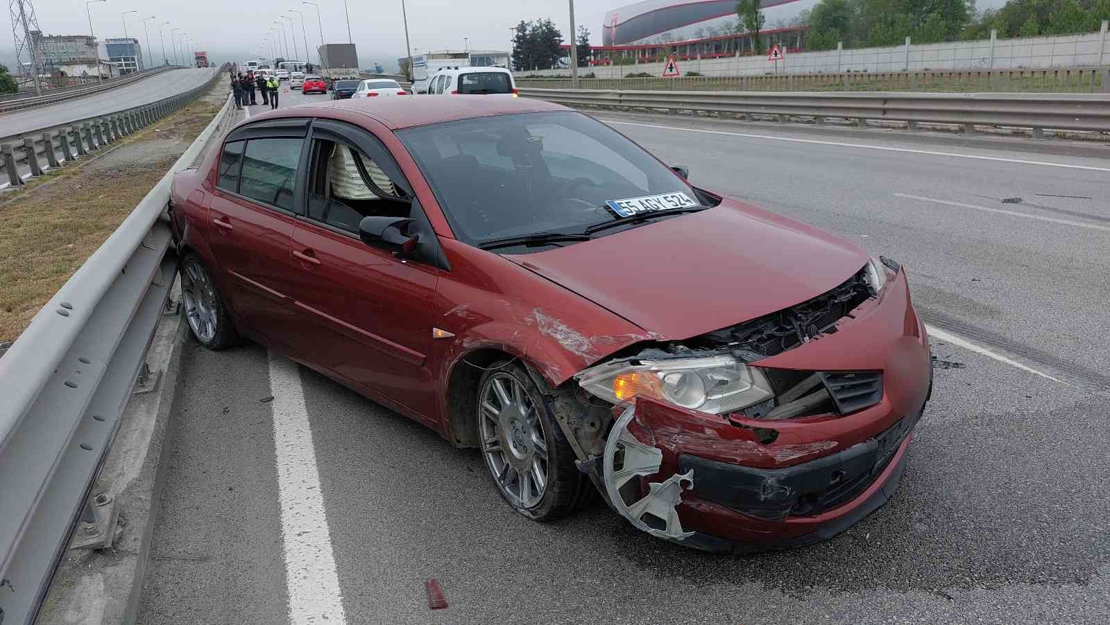 Samsun'da zincirleme kaza
