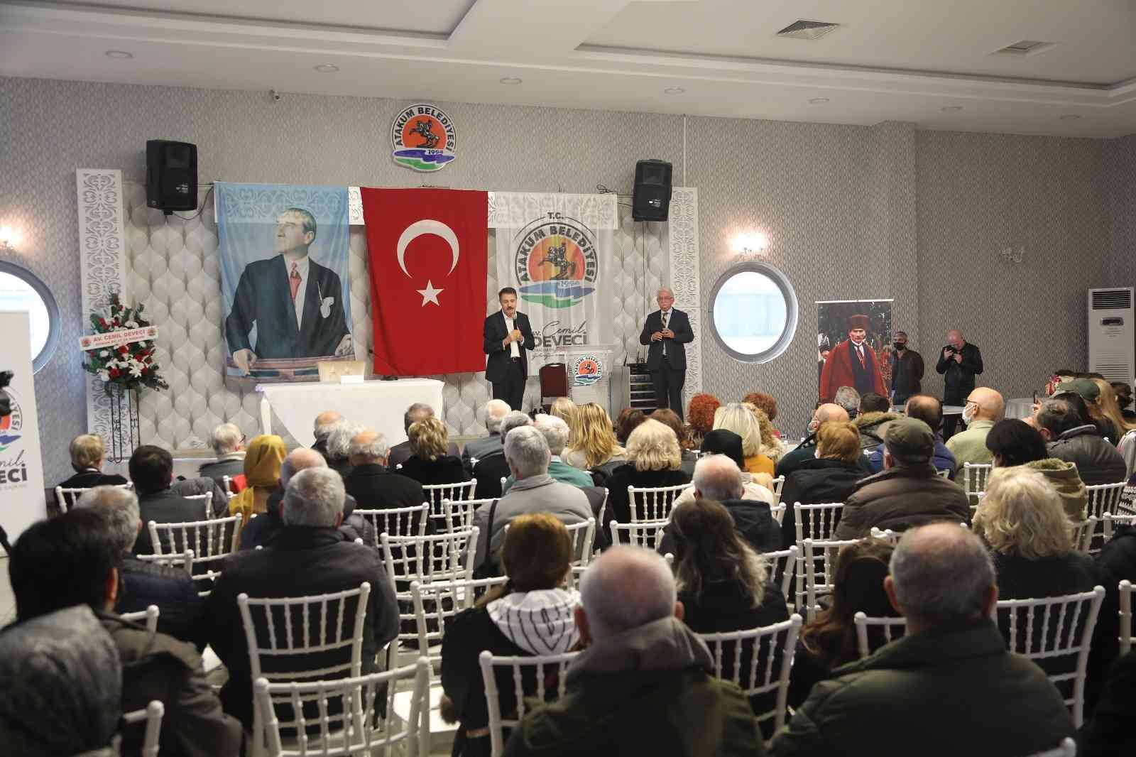 Başkan Deveci: 'Atatürk'ün yol haritasını takip edeceğiz''
