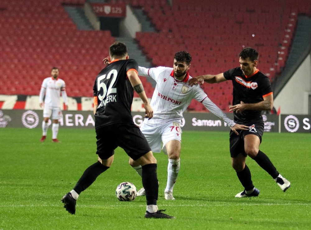 TFF 1. Lig: Samsunspor: 2 - Adanaspor: 1
