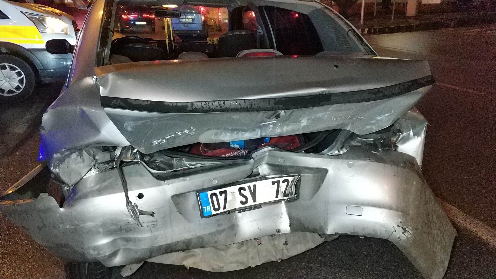 Samsun'da trafik kazası: 4 yaralı
